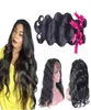 360 Full Lace Frontal Closure With Brazilian Straight Virgin Human Hair Weaves Bundles Top 8A Grade Peruvian Indian Malaysian Camb3219209