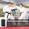 Cajas de almacenamiento para cinturón de Karate, estante de exhibición, soporte para cinturones de artes marciales, 8 montado en la pared con cubierta antipolvo para niños