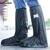 2023 Rain Shoes Outdoor Transparent Waterproof Rainy Day Boots Covers AntiSlip Cycling Overshoes 240102