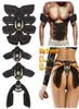 Acessórios Equipamento de Fitness EMS Elétrica Abdominal Abs Braço Quadril Corpo Muscular Toner Tonificação Cinto Emagrecimento Massagem BuLift Quadris Traine1643535