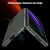 Carbon Fiber Leather For Samsung Galaxy Z Fold3 5G ZFold3 Phone Case Cover for Sansung Z fold 3 Zfold Full Protector Shell Funda Y8406423