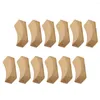 Servies Sets 12 Stuks Houten Keukengerei Enkele Concave Eetstokje Rest Supply Eenvoudige Eetstokjes Thuis Lepel Houder Praktische