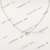 projektant biżuterii Naszyjka Pętla uroków wisiant kochaj naszyjnik dla kobiet dziewczęta 316L Tytanium Steel Wedding Jewelry Collier