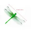 Garden Decorations 5pcs Dragonfly Decor Home Scene Layout Lawn Sculpture Adorn Outdoor Simulation Insects Stake Decoration