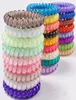 25 stuks 25 kleuren 5 cm hoge kwaliteit telefoonsnoer kauwgom haar stropdas meisjes elastische haarband ring touw snoep kleur armband stretchy1812933