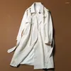 Giacche da uomo Trench stile britannico di media lunghezza Giacca blazer casual allentata Abbigliamento firmato Capispalla Primavera Autunno Streetwear