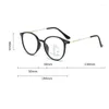 Sunglasses Vintage Round Frame Multifocal Reading Glasses Ultralight Near And Far Presbyopia Fashion Color Changing Pochromic Eyeglasses