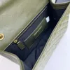 Lüks Moda Kadın Tasarımcı Deri Tek Omuz Crossbody Çanta Üst kaliteli çanta kilit yakalama eşarp hediye çantası Sevgililer Günü Hediyesi