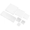 Bouteilles de stockage 7pcs bloc de timbre acrylique bricolage accessoire transparent artisanat fourniture pour