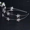 Hair Clips Korean Fashion Rhinestone Women's Temperament Double-layer Alloy Headband Accessories European And American Jewelry Wholesale