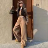 Women's Two Piece Pants Hsa European And American Fashion Sexy Girl Full Floor Sport Sweater Set Autumn Winter Leisure Street Hooded 2