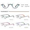 Solglasögon ramar personliga rena titanglasögon Halva rammän Optiska receptglas för kvinnor Extralight Eyewear
