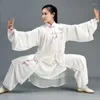 Vêtements ethniques Tai Chi Haute Qualité Wushu Uniformes Arts Martiaux Wing Chun Costume Peinture Casual Costumes Traditionnels Chinois 12486