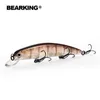 BEARKING Minnow Fishing Lure 110mm Topwater Hard Bait Wobbler Jig Bait Crankbait Carp Striped bass Pesca Fishing tackle SwimBait 240102