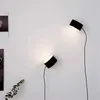 Vägglampor led lampmagnetljus modern design sovrum sovrum belysning fixtur hem inomhus läsning cx103b