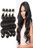 Brazilian Virgin Hair Extensions 4 Bundles Body Wave Four Pieceslot Hair Extensions Double Wefts Natural Color Body Wave8946061