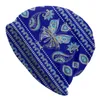 Berets Evil Eye Butterfly Charm Bonnet Hüte Hip Hop Strickmütze für Männer Frauen warme Winter Skullies Beanies Caps