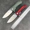 HUAAO GC001 G10 Ручка Тактический складной карманный нож Нержавеющая сталь Balde Кемпинг Охота EDC Ножи