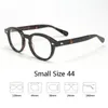 Johnny Depp Okulass Men Spectacle Frame Lemtosh Style okulary przezroczyste obiektyw Designer Komputer Male Round Vintage240102