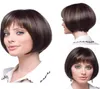 AIMISI Short pixie Cut Wig Synthetic Simulation Human Hair BOBO Wigs in 10 Styles 3357406560