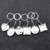 6 models photo frame keychain alloy locket lover picture key chain key rings heart pendants for women men anniversary present de150