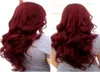 Brésilien Rouge Vague de Corps Cheveux Humains 3 Bundles Bourgogne 99j Brésilien Vierge Cheveux Humains Armure Deux Tons Colorés Trames de Cheveux Extensions3842761