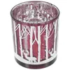 Świece Europejski uchwyt świąteczny obiad Tealight Chirtmas Decor Xmas Glass Cup Dekoracja świec świec