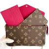 Oryginalny skórzany wielosłozowy Pochette Man damski krzyżowy body luksusowe designerskie torby na ramię topy torebki modne torebki portfele torby sprzęgła