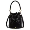 Mode Poignée supérieure Cordon de serrage Sac fourre-tout Qualité miroir Qualité de luxe Designer Femmes Hommes Seau PU Sac à main Bandoulière Embrayage Haute Capacité Bagages Marcie Sacs