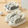 Casual Shoes Womens Autumn Oxfords Wide Toe Lace Up Plush Sneakers Woman Indoor Outdoor Furry Loafers Winter Warm Fur Lined
