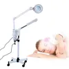 Equipment 3 in 1 UV Ozone Face Steamer Cold Light LED 5X Magnifier Floor Lamp Facial Body Tattoo Makeup Lamp Beauty Spa Salon Tool