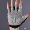 ROCKBROS demi doigt gants de cyclisme respirant antichoc VTT gants hommes en plein air vélo équitation Mittens240102