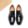 Lyxskor mäns skor formella skor passar skor bröllop skor klassiska handgjorda skor herr läderskor kohude casual skor