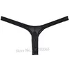 Män mesh slim bulge påse thong g-sträng ren jockstraps t-back poserar underkläder mini bikini thongs