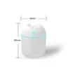 Humidifiers 250ML Mini Air Humidifier With LED Atmosphere Light Spray Bedroom Office Car Mounted Air Freshener