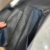 Famoso designer di marca Totes Borse a tracolla classiche da donna Nuova borsa da viaggio di moda media in vera pelle di grande capacità Lettera in oro nero Prodotto di alta qualità