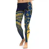 Pantaloni attivi Four Seasons Universal Yoga Tessuto ad asciugatura rapida sportivo personalizzato polinesiano da donna