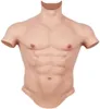 Realistic Silicone Fake Muscle Belly Body Suit With Brawny Arms Simulation False Chest For Man Women Shemale Cosplay Men039s Sh5229176