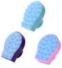 1PC Silicone Shampoo Scalp Brush Massager Shower Body Washing Hair Massage Comb6542435