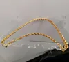 Real 24k Yellow Gold GF Diamond Cut ED Solid New Rope Chain XP smycken Fancy Original Bild Mens Tjock 6mm9855575