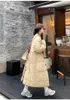 Trenchs de femmes manteaux vers le bas veste rembourrée femmes hiver longue version coréenne en vrac petit parfum léger étudiant manteau marée