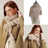 Scarves Classic Plaid Scarf Women Winter Warm Shawl Thousand Bird Check Elegant Ladies Foulard Femme Hijab Bandanas Mujer