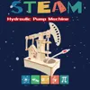 STEM Kits Physical Science Engineering Experiment Technology Set DIY Hydraulic Pumping Unit Oil Scientific Model Toys For Kids 240102