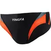 set Yingfa Mens Swim Shorts Racing Swimsuit Swimming Briefs Breathable Swimwear Bikini Male Swim Trunks for Beach Surf Spa Panties