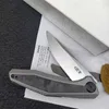 ZT0470チタン合金ハンドル戦術ポケットナイフD2スチールブレードキャンプハンティングEDC折りたたみナイフ