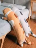 Kawaii Cartoon Cat Plush Toy Giant Super Soft Pillow Söt Kitten docka som kramar långa sovkuddar för tjejgåva deco dy508162727471