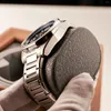 Montres-bracelets OBLVLO Marque Bleu Cadran En Acier Inoxydable Automatique Montre Pour Hommes Conception Squelette Étanche Mécanique Pour Hommes CAM-SK