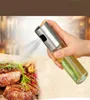 Стеклянный распылитель оливкового масла, пустая бутылка, бутылка уксуса, дозатор масла для кухонной техники, кухонные принадлежности для салата, барбекю, выпечка8410197