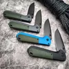 Redoubt430SBKナイロンウェーブファイバーハンドル戦術的なポケットナイフキャンプEDC軸ハンティング折りたたみ