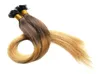 Ombre Virgem Pré Ligado Prego U PONTA Extensões de Cabelo 100s Queratina fusão Prego TIP Extensões de Cabelo Humano Virgem Brasileiro Straigh1531332